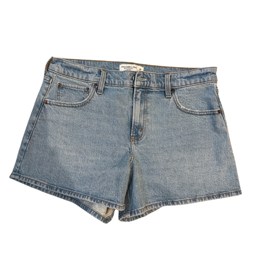 Abercrombie & Fitch - The A-Line Short - Size 29 Blue Denim Shorts